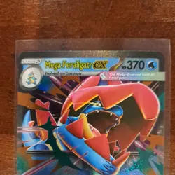 Mega Feraligatr ex Double Rare 043/217 Pokemon Ascended Heroes English NM/MT - Image 2
