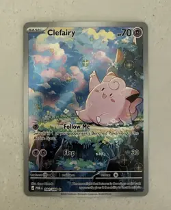Clefairy 094/088 Perfect Order Full Art Illustration Rare Pokemon PACK FRESH! - Image 1