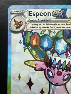 Pokemon Espeon ex SVP 175 Premium Figure Collection Black Star Promo (NM) - Image 2