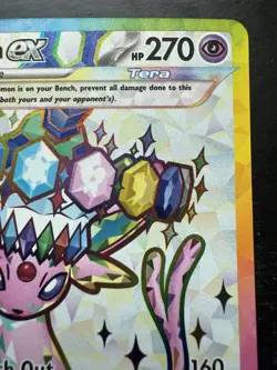 Pokemon Espeon ex SVP 175 Premium Figure Collection Black Star Promo (NM) - Image 3