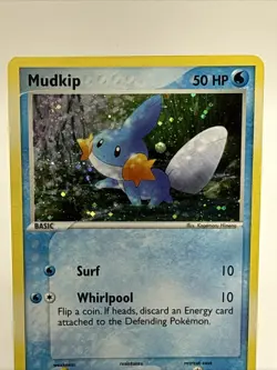 Mudkip 018 EX Deck Tin Nintendo Promo Holofoil Pokemon TCG - Small Ding - Image 2