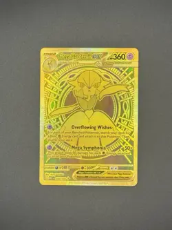Pokemon Mega Evolutions Mega Gardevoir EX 187/132 Mega Hyper Rare Gold English - Image 1