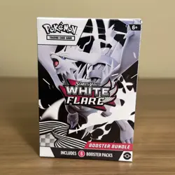 Pokemon Scarlet And Violet White Flare Booster Bundle Box Factory Sealed - Image 1