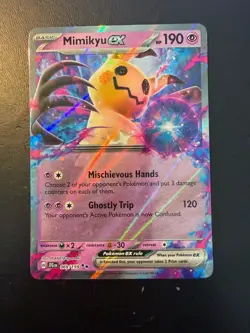 Mimikyu ex 069/159 Sv09: Journey Together Holo Pokemon TCG Near Mint - Image 1