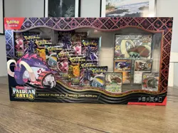 Pokemon TCG PALDEAN FATES Great Tusk Iron Treads Ex Premium Collection - Image 1