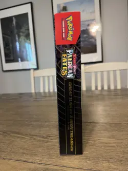 Pokemon TCG PALDEAN FATES Great Tusk Iron Treads Ex Premium Collection - Image 4