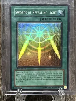 Swords of Revealing Light – LOB-101 – 1st Edition – Super Rare – Yu-Gi-Oh! - Image 1