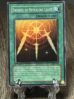 Swords of Revealing Light – LOB-101 – 1st Edition – Super Rare – Yu-Gi-Oh! - Image 3