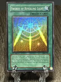 Swords of Revealing Light – LOB-101 – 1st Edition – Super Rare – Yu-Gi-Oh! - Image 5