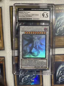 Majestic Red Dragon (Ghost Rare) ABPF Absolute Powerforce 1st Edition CGC 9.5 - Image 1