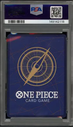 One Piece CCG Portgas.D.Ace Wanted Alternate Art OP13-119 PSA 10 Gem Mint - Image 2