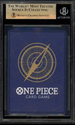 One Piece CCG Trafalgar Law Royal Blood Manga Alternate Art OP10-119 BGS 10 - Image 2