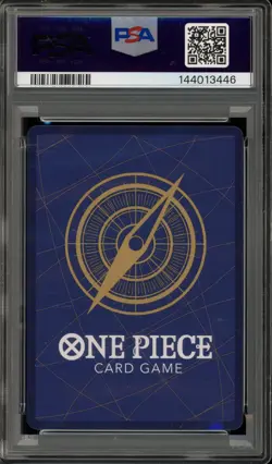 One Piece CCG Dracule Mihawk Winner Pk. Vol. 4 ST03-005 PSA 10 Gem Mint - Image 2