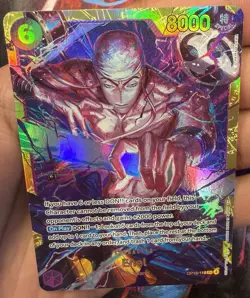 Enel OP15-118 SEC Secret Rare One Piece TCG Adventure on Kami's Island NM - Image 2