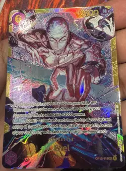 Enel OP15-118 SEC Secret Rare One Piece TCG Adventure on Kami's Island NM - Image 3
