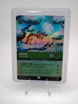 Disney Lorcana Winterspell 212/204 Mushu Sneaky Dragon Foil Epic NM - Image 1