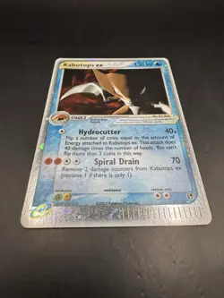 Pokemon TCG Kabutops EX Sandstorm Holo Rare Card 97/100 2003 Moderately Played - Image 1