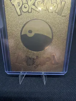 Pokemon Charizard V Gold Foil Fan Art Collector Card - 508 HP - Image 4