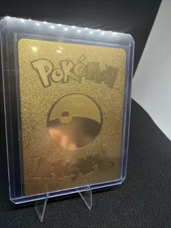 Pokemon Charizard V Gold Foil Fan Art Collector Card - 508 HP - Image 5