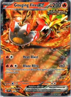 Gouging Fire ex Promo SV: Scarlet & Violet Promo Cards 144 NM - Image 1