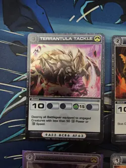 Chaotic TCG 10 Attack Cards Lot w/ 2 Rares Alliances Unraveled Lot 2/2 - Image 2