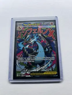 Mega Charizard x EX 023 Me: Mega Evolution Promo Holo Pokemon cards - Image 1