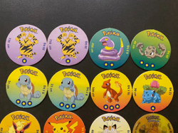 Vintage 1999 Pokemon Walkers / Nintendo Pogs Tazo's Card Coins Collection Bundle - Image 2