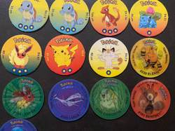Vintage 1999 Pokemon Walkers / Nintendo Pogs Tazo's Card Coins Collection Bundle - Image 3