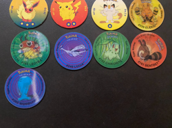 Vintage 1999 Pokemon Walkers / Nintendo Pogs Tazo's Card Coins Collection Bundle - Image 4