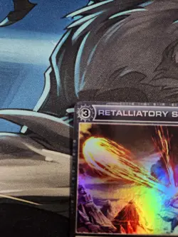 Chaotic TCG Super Rare Retalliatory Strike Attack Card Alliances Unraveled - Image 2