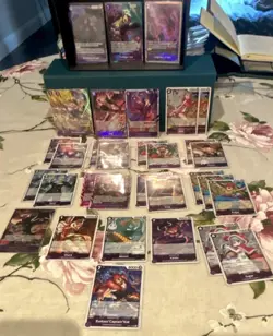One Piece Law, Judgement of Hell, Reiju, King, Nami; Purple Lot 33cards Total - Image 2