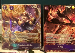 One Piece Law, Judgement of Hell, Reiju, King, Nami; Purple Lot 33cards Total - Image 3