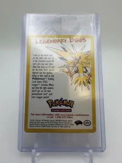 Pokemon Legendary Birds Promo Zapdos Card Sealed - Image 1