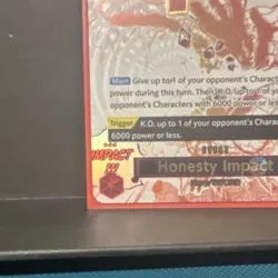 Bandai One Piece Honesty Impact Event Foil Trigger OP11-018 Card - Image 4