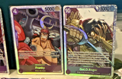 One Piece Law, Linlin, Pudding, Sanji, Gol D Roger; Purple Lot #2 50 cards Total - Image 4