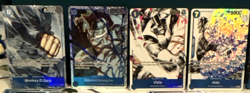 One Piece Vivi, Sanji, Luffy, Garp, Law, Ace, Boa; Blue Lot #2, 54 total cards - Image 3