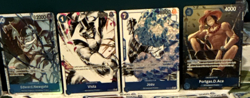 One Piece Vivi, Sanji, Luffy, Garp, Law, Ace, Boa; Blue Lot #2, 54 total cards - Image 4