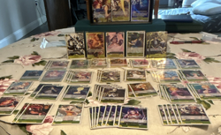 One Piece Luffy, Borsalino, Enel, Sabo, Ace, Bonney; Yellow Lot 74 total cards - Image 2