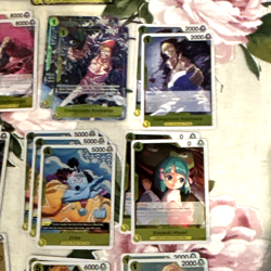 One Piece Luffy, Borsalino, Enel, Sabo, Ace, Bonney; Yellow Lot 74 total cards - Image 5