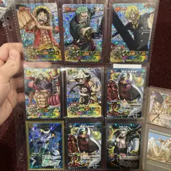 17 Card Lot One Piece Vintage Ccg Visual Adventure + Berry Match Promos - Image 2