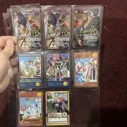 17 Card Lot One Piece Vintage Ccg Visual Adventure + Berry Match Promos - Image 4