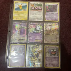 Pokemon Tcg 9 Card Vintage Lot German , French , English , Japanese - Image 1