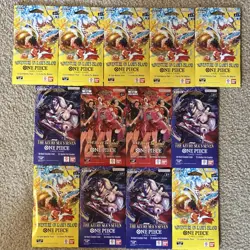 Bandai Lot of One Piece Card Booster Packs - Image 1