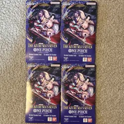 Bandai Lot of One Piece Card Booster Packs - Image 3