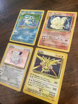 Pokemon Wotc base set unlimited 16 Cards Including Holo Blastoise - Image 3