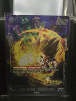 Dragonball Z Son Goku Childhood Super Fusion World Foil Holo Card - Image 1