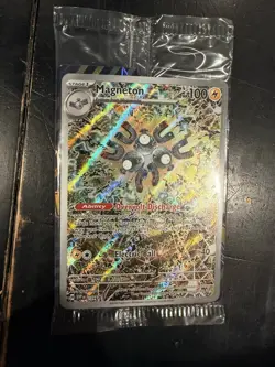 Pokemon TCG Magneton SVP 159 Promo Card Surging Sparks Sealed New - Image 1