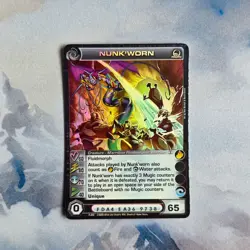 NUNK'WORN Promo Chaotic Card - Max E, C, P - Image 1