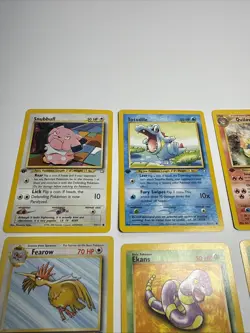 Pokemon Card - Neo Genesis 81/111 - TOTODILE, SNUBBULL, FEAROW LOT - Image 2