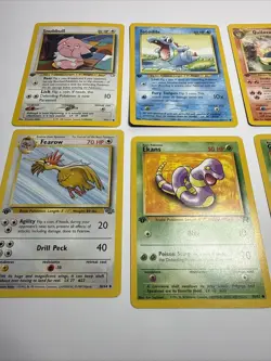 Pokemon Card - Neo Genesis 81/111 - TOTODILE, SNUBBULL, FEAROW LOT - Image 3